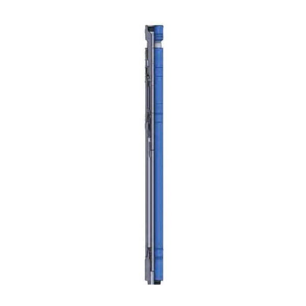 型号Model JQ YS121 JQ YS159 JQ YS178 JQ YS203 JQ YS229 外径OD mm(inch) 121(4 3/4) 159(6 1/4) 178(7) 203(8) 229(9) 内径D mm(inch) 38(1 1/2) 44 5(1 3/4) 50 8(2) 65(2 9/16) 71 4(2 13/16) 连接螺纹 Tool Joint Connection API NC38 NC50 NC50 6 5/8 REG 7 5/8 REG 许用拉力 Max Tensile Load KN(lbf) 1000(225,000) 1500(337,000) 1500(337,000) 2000(450,000) 2100(472,000) 屈服拉力 Tensile Yield KN (bf) 1600(360,000) 2500(562,000) 2500(562,000) 3500(790,000) 3600(810,000) 许用扭矩 Torsional Limited KNm (Ibff) 10(7000) 15(11,000) 15(11,000) 20(14,000) 20(14,000) 屈服扭矩 Torsional Yield KN m (Ibf ft) 15(11,000) 25(18,000) 25(18,000) 35(25,000) 35(25,000) 最大工作压力 Max Pressure KN (lbf) 250(56,200) 300(67,500) 350(79,000) 450(100,000) 540(121,000) 最大工作行程 Max Stroke mm(inch) 80(3 1/8) 100(3 15/16) 100(3 15/16) 120(4 3/4) 140(5 1/2) 总长 Overall Length mm (ft) 5105(16 7 5221(17 1) 5418(17 8 5731(18 8) 5834(19 1)